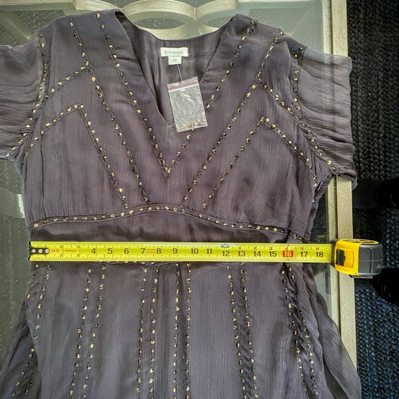Sundance gauze dress with metallic beading - Picture 6 of 16